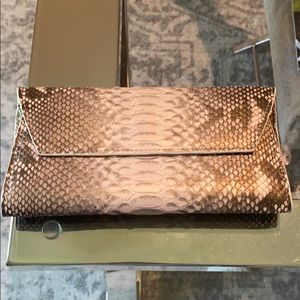 Snakeskin Clutch